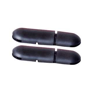 Tourna Vibrex Lock On vibration dampeners black - 2 pieces